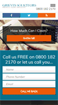 Mobile Screenshot of grieves-solicitors.co.uk